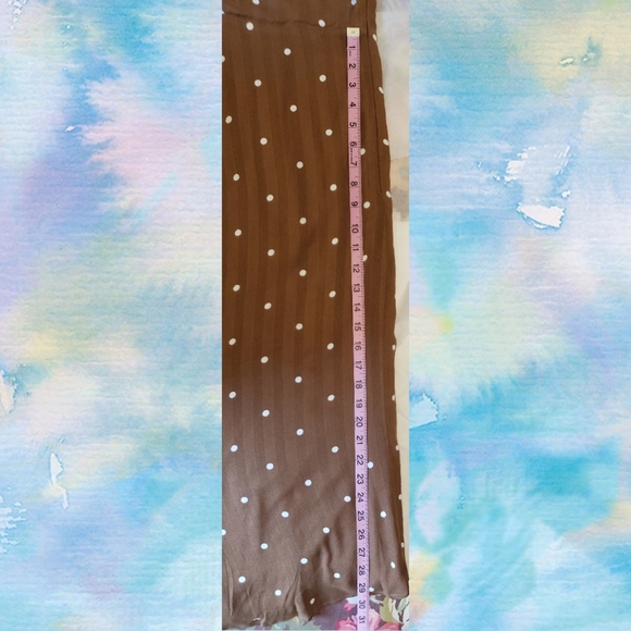 City Chic Sweet Doll Dress in Spice w/ White Dots - Picture 13 of 15